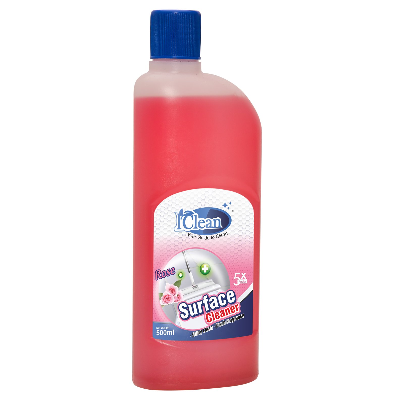 Floor Cleaner Rose 500ML Iclean - Image 2