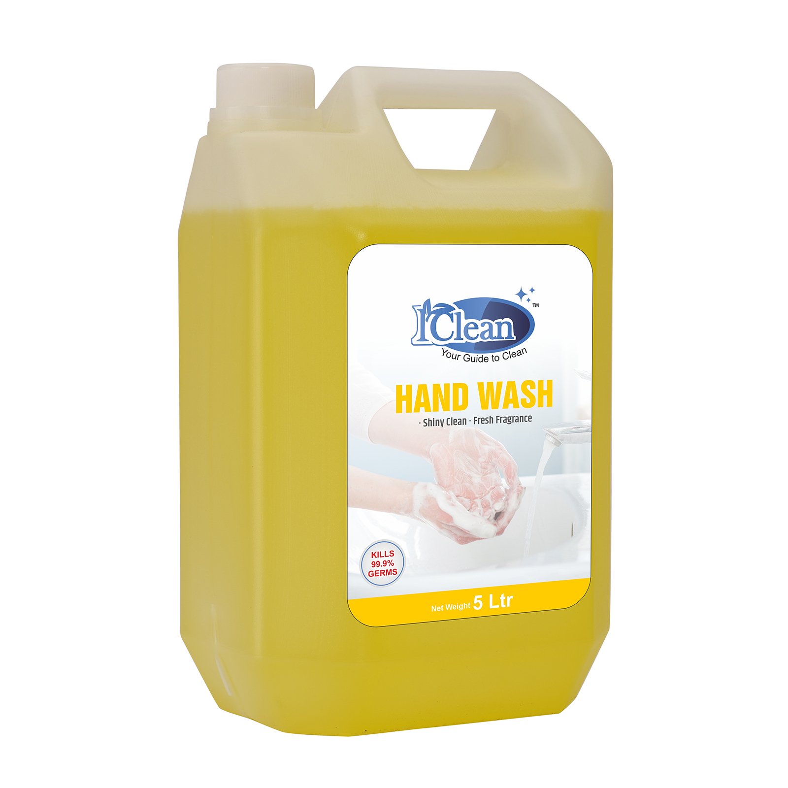 Hand Wash Lemon 5Ltr Iclean - Image 3