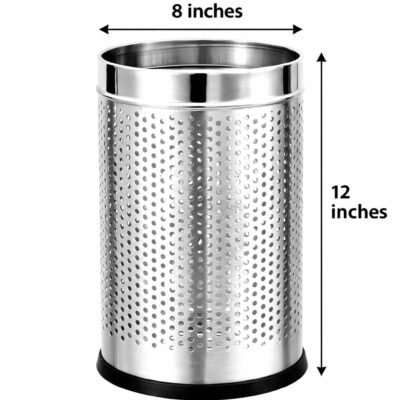 SS Perforated Bin 8x12 - 10Ltr Capacity