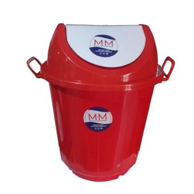 25 Ltr swing dustbin red