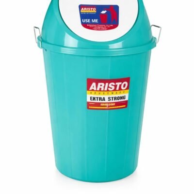 Aristo 80 Ltr swing dustbin green