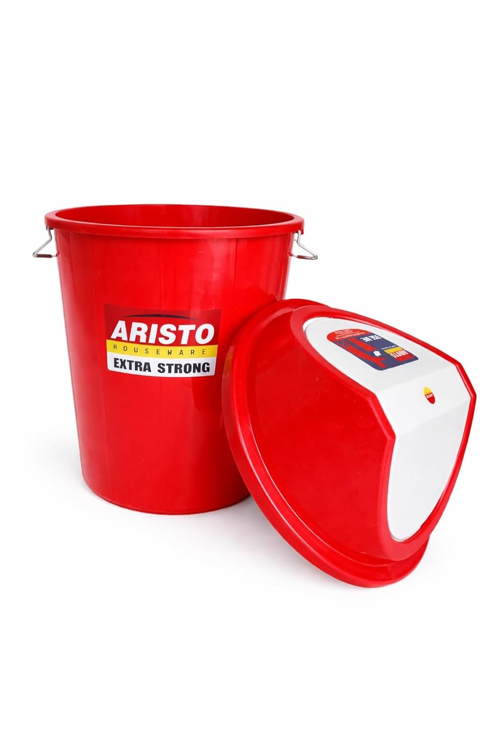 Aristo 32 Ltr swing dustbin red - Image 2