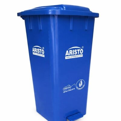 Aristo 70 Ltr pedal dustbin blue