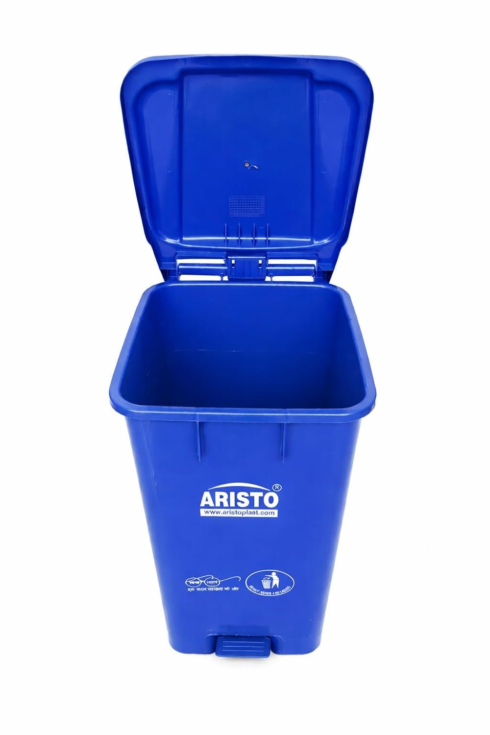 Aristo 70 Ltr pedal dustbin blue - Image 2
