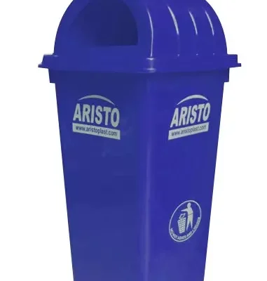 Aristo 110 Ltr Dome Lid Bin blue