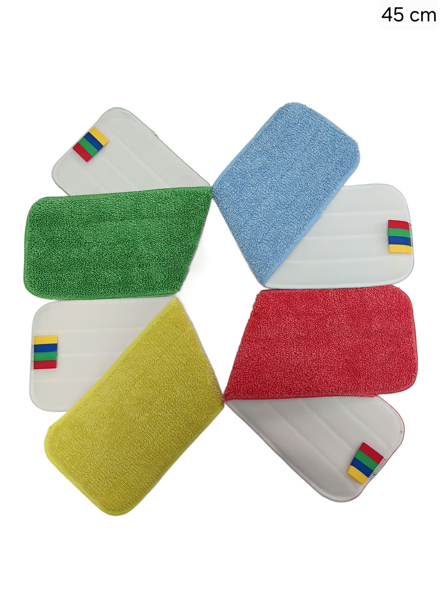 Micro fiber flat mop refill 45 cm - Image 2