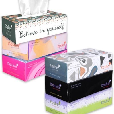 Kosher tissue box