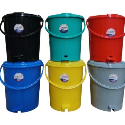 Dust bin leg open medium