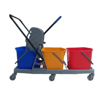 Wringer trolley 3 bucket