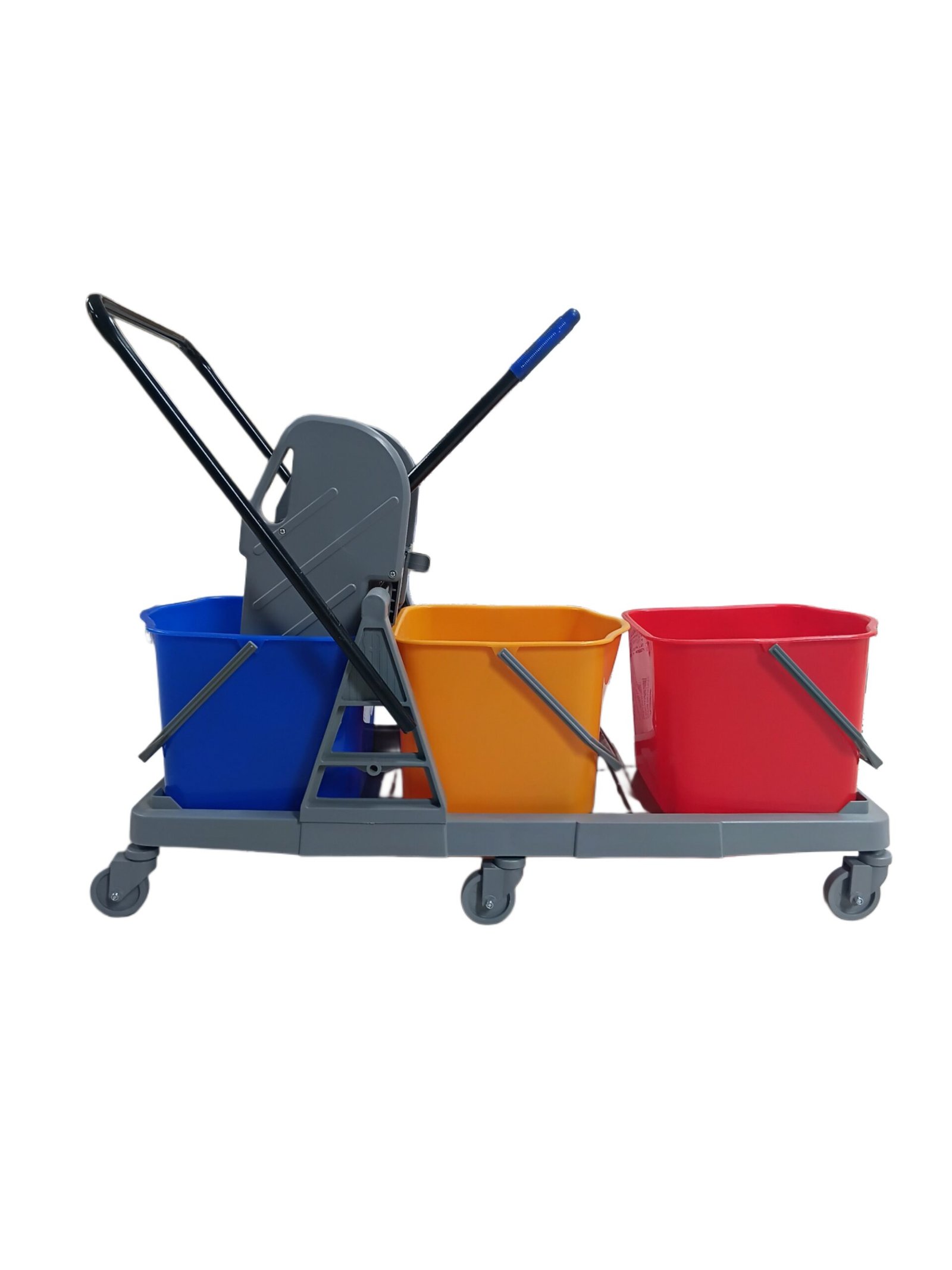 Wringer trolley 3 bucket