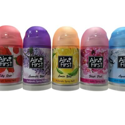 Auto spray refill air first